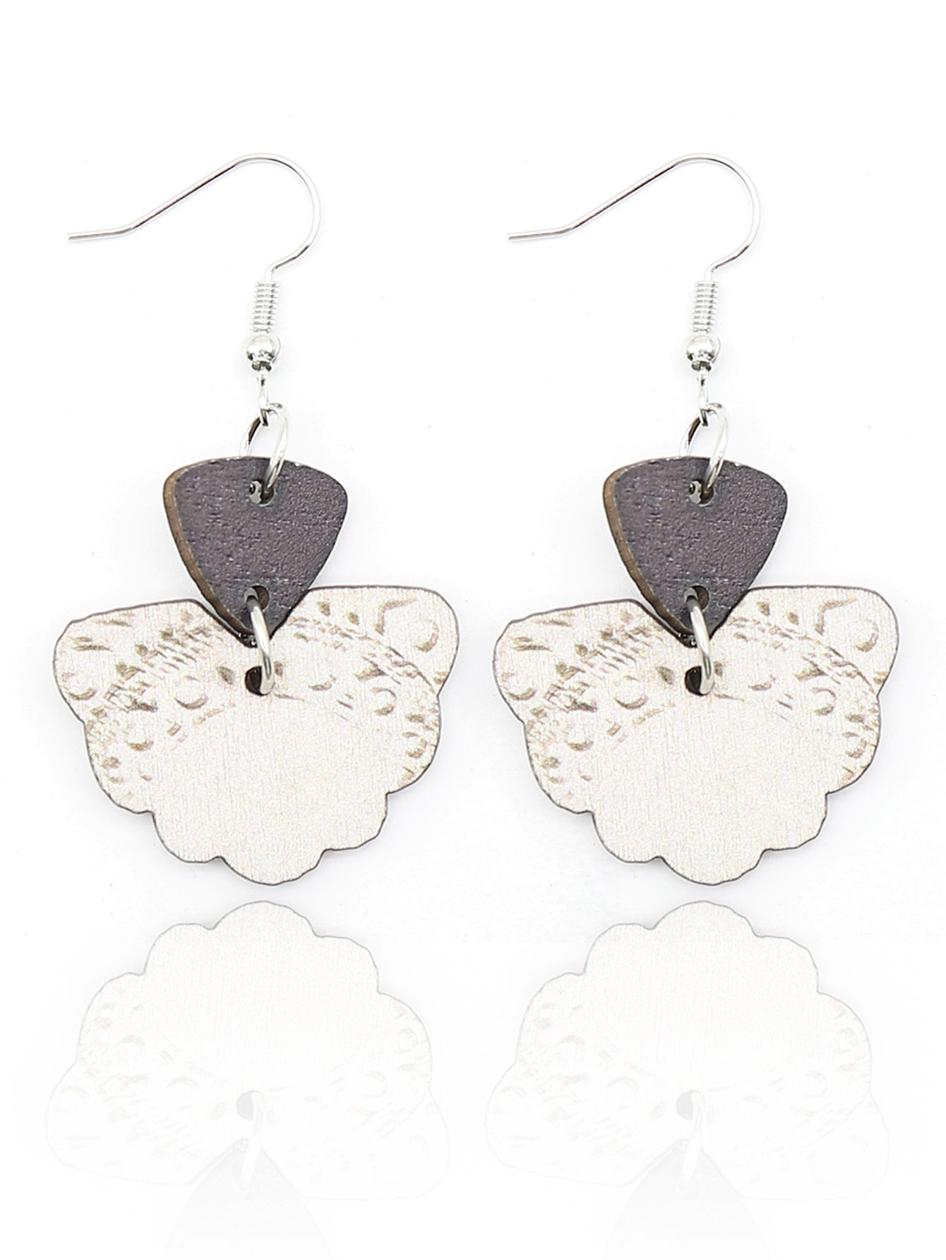 Wholesale Bohemian Retro Style Wooden Earrings