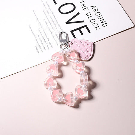 Wholesale Transparent Letter Heart phone stand