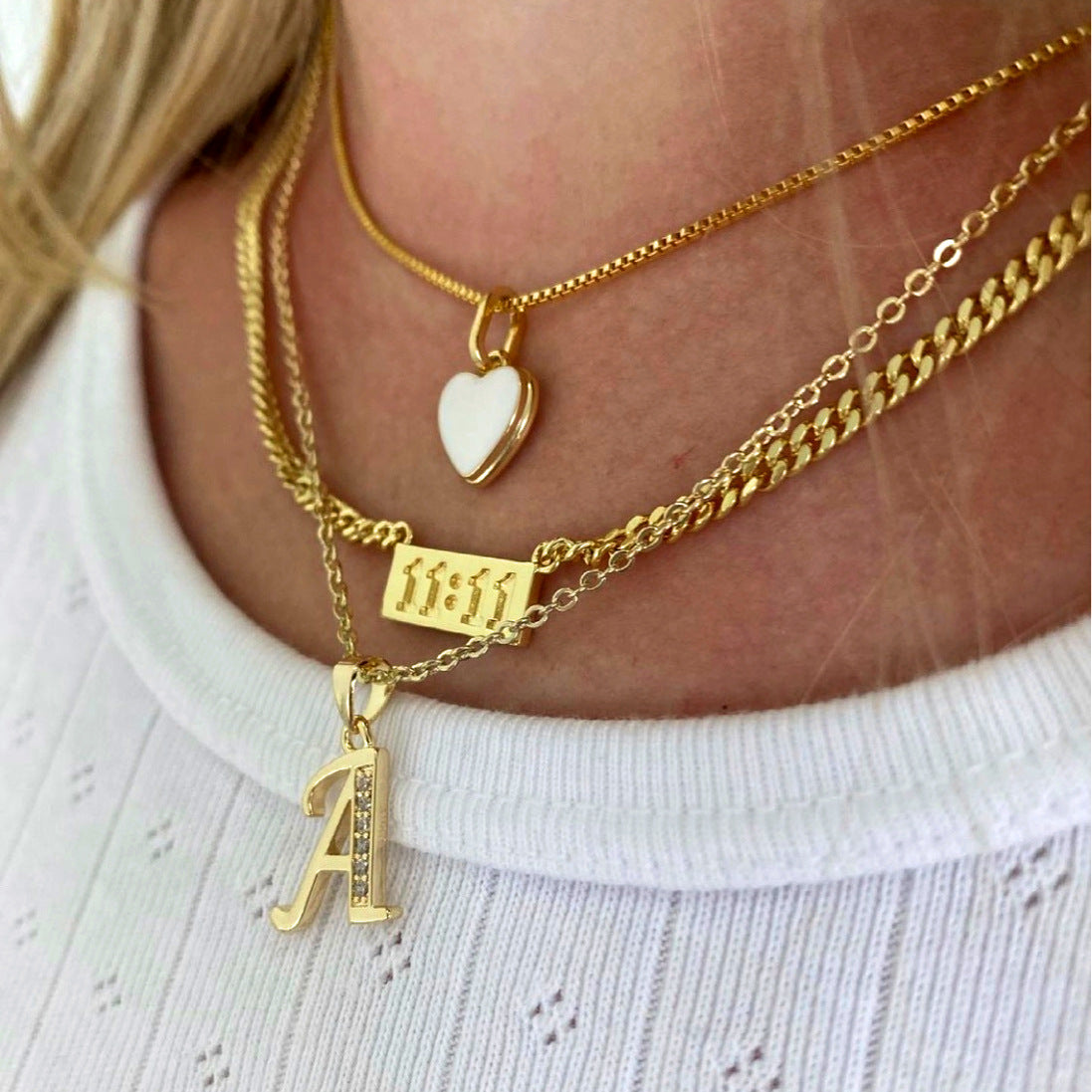 Wholesale Stainless Steel Necklace Light Luxury Necklace