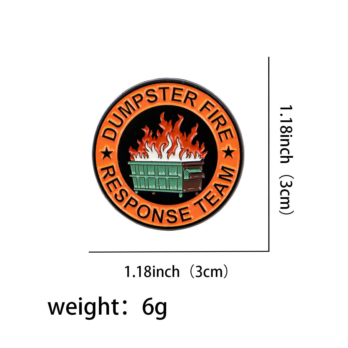 Wholesale Trash Quotations Brooch