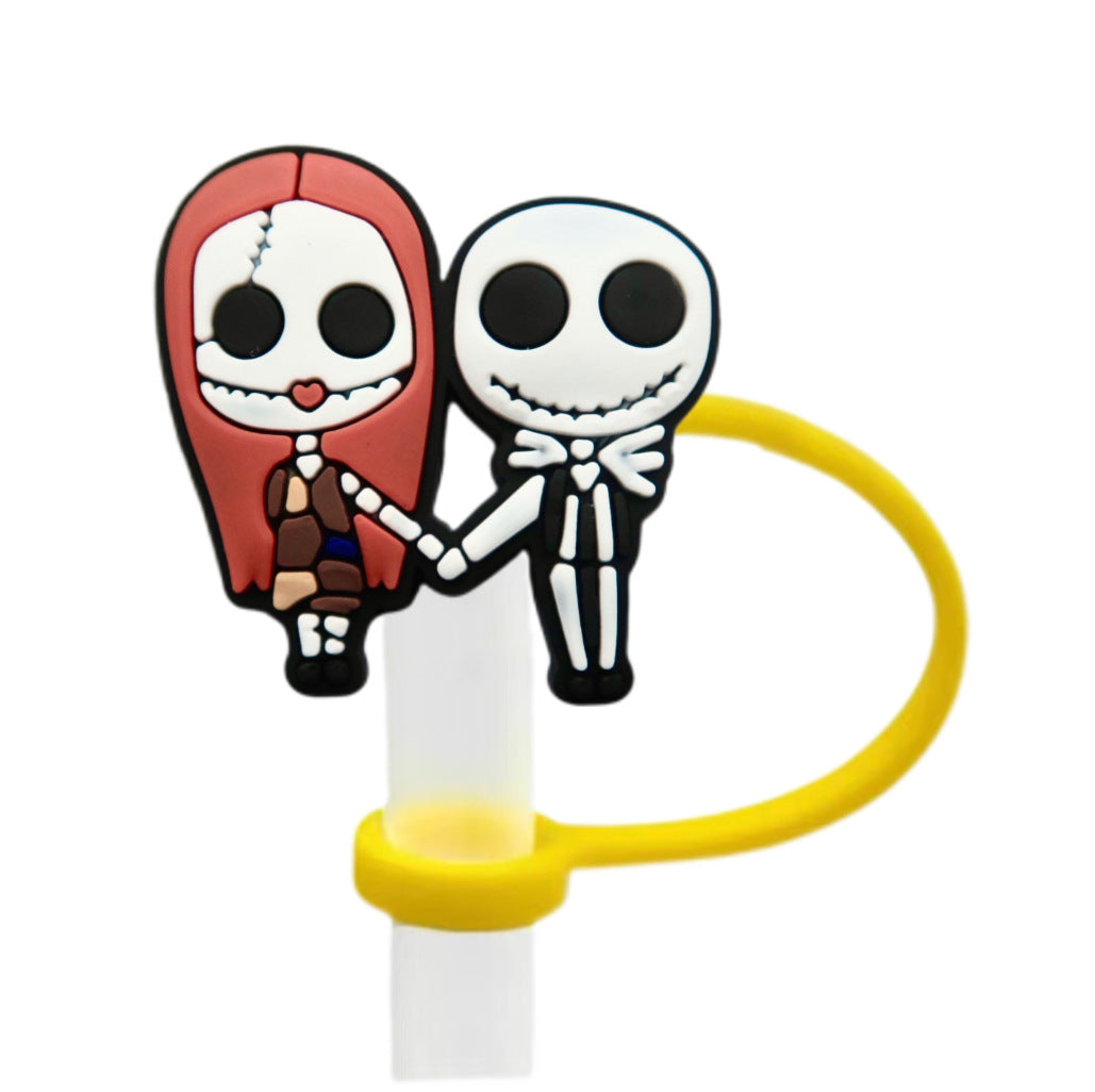 Wholesale 10pcs  Silicone  Straw Cover Straw Tube Cap