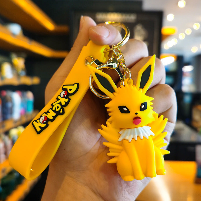 Wholesale Cartoon Cute Silicone Keychains ACC-KC-FanChe005