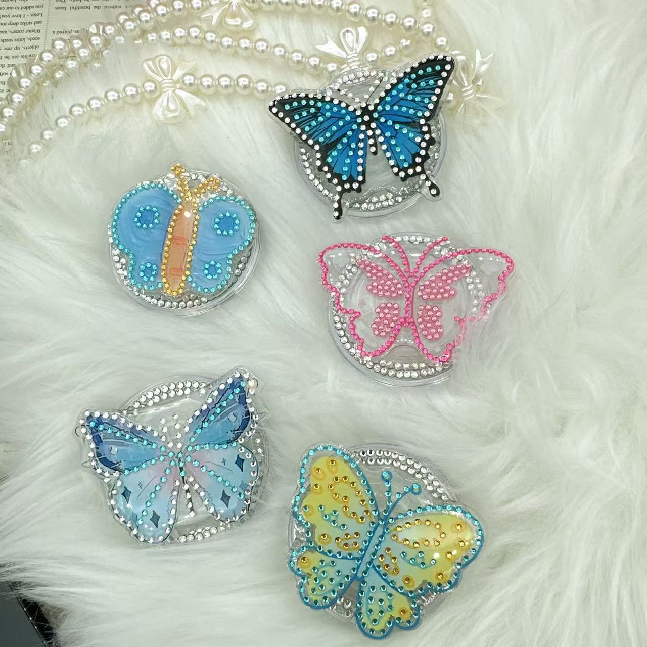 Wholesale Acrylic Stand Butterfly Magsafe phone stand