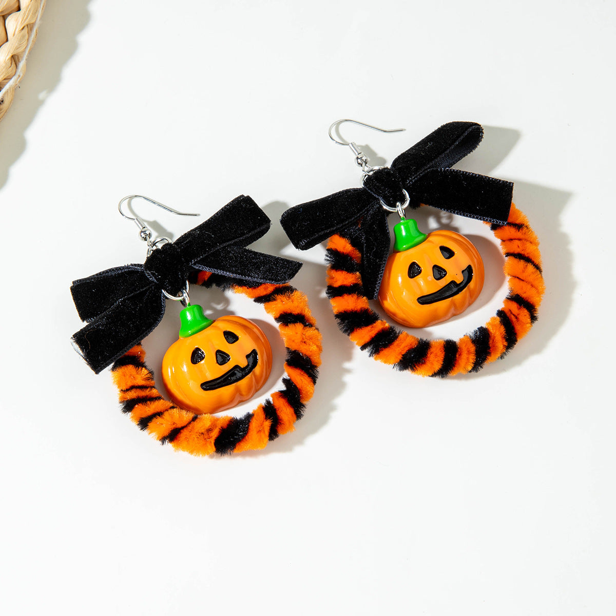 Wholesale Halloween Pumpkin Earrings