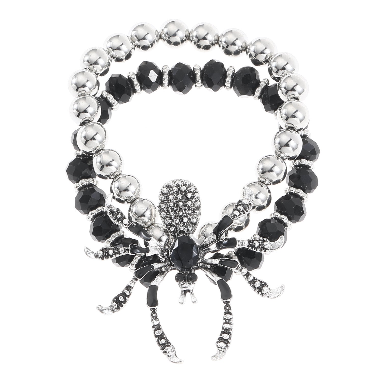 Wholesale Dark  Vintage  Jewelry Set Alloy Electroplated Ring Necklace Bracelet Fashion Accessory