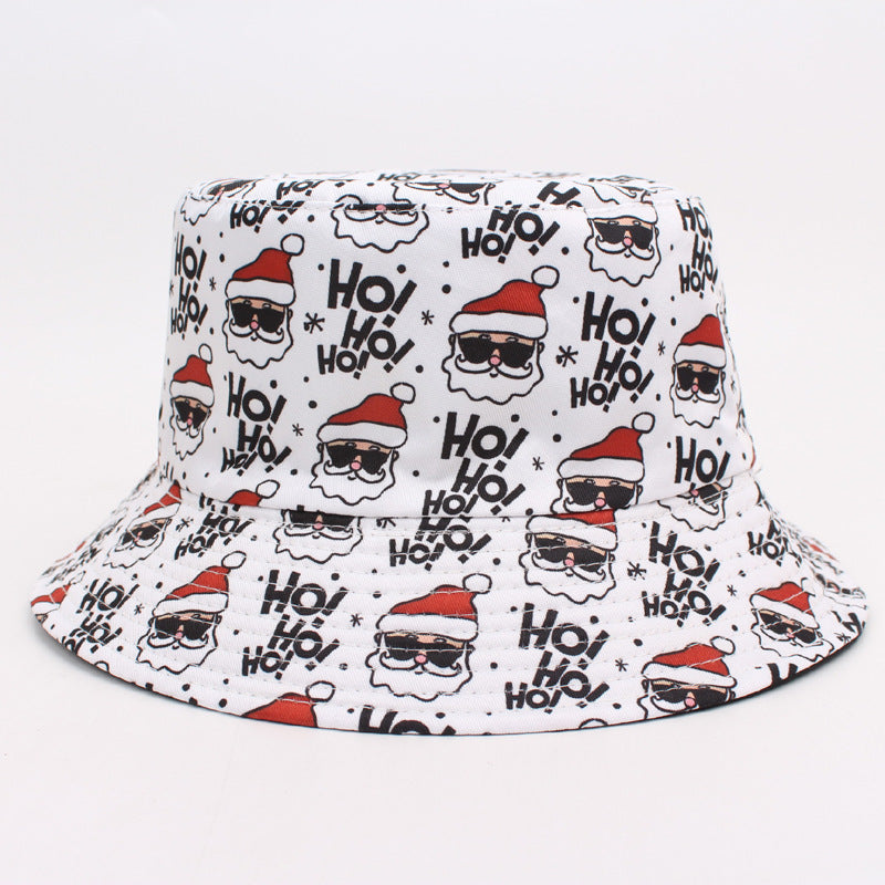 Wholesale Christmas Elements Double-sided Bucket Hat ACC-HT-Wenh001