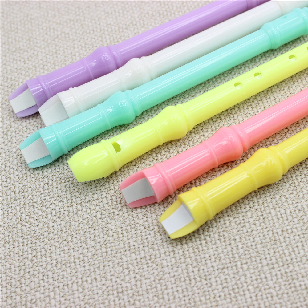 Wholesale Creative can blow the flute shape gel pen