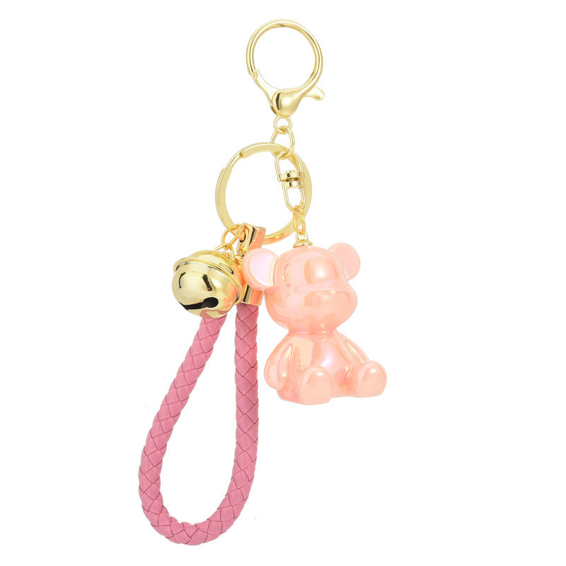 Wholesale Cartoon Magic Color Acrylic Bear Keychain Lanyard Keychain ACC-KC-YanG007