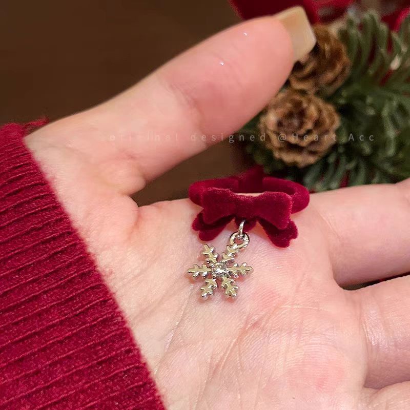 Wholesale  Bow Snowflake Ring