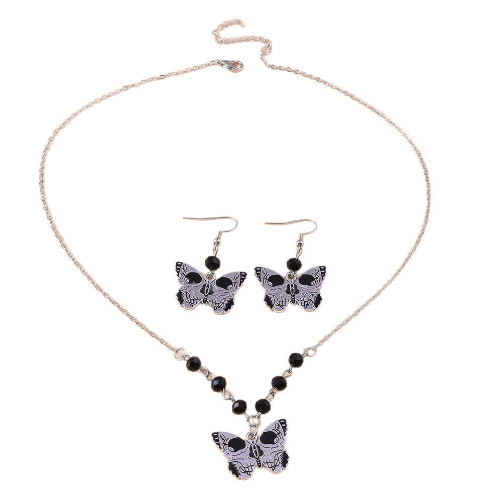 Wholesale  jewelry fashion  Halloween animal clavicle chain butterfly necklace