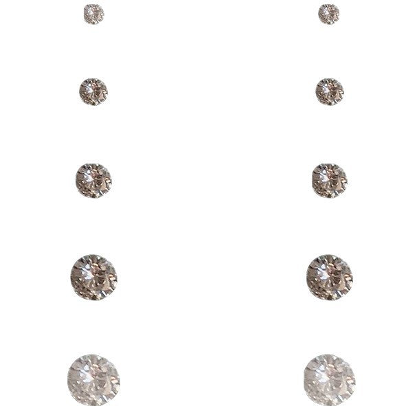 Wholesale Chic Copper Electroplated Sparkling Earrings Fashion Jewelry Accessory for Women
