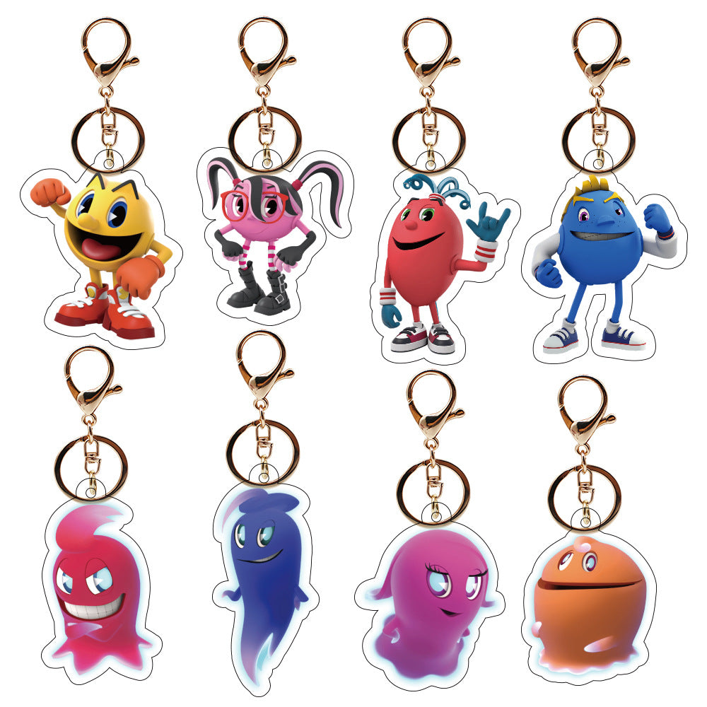 Wholesale acrylic game cartoon Keychains ACCVIP