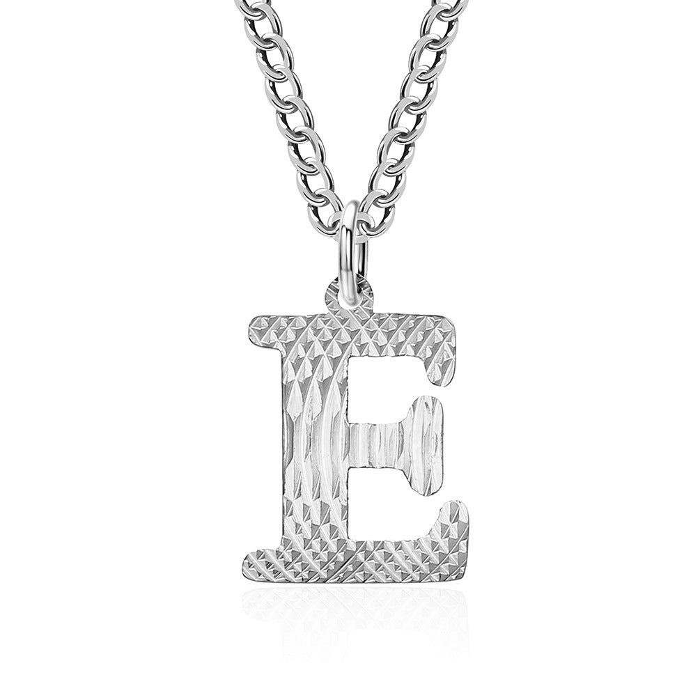 Wholesale Letter Titanium Steel Necklace Clavicle Chain