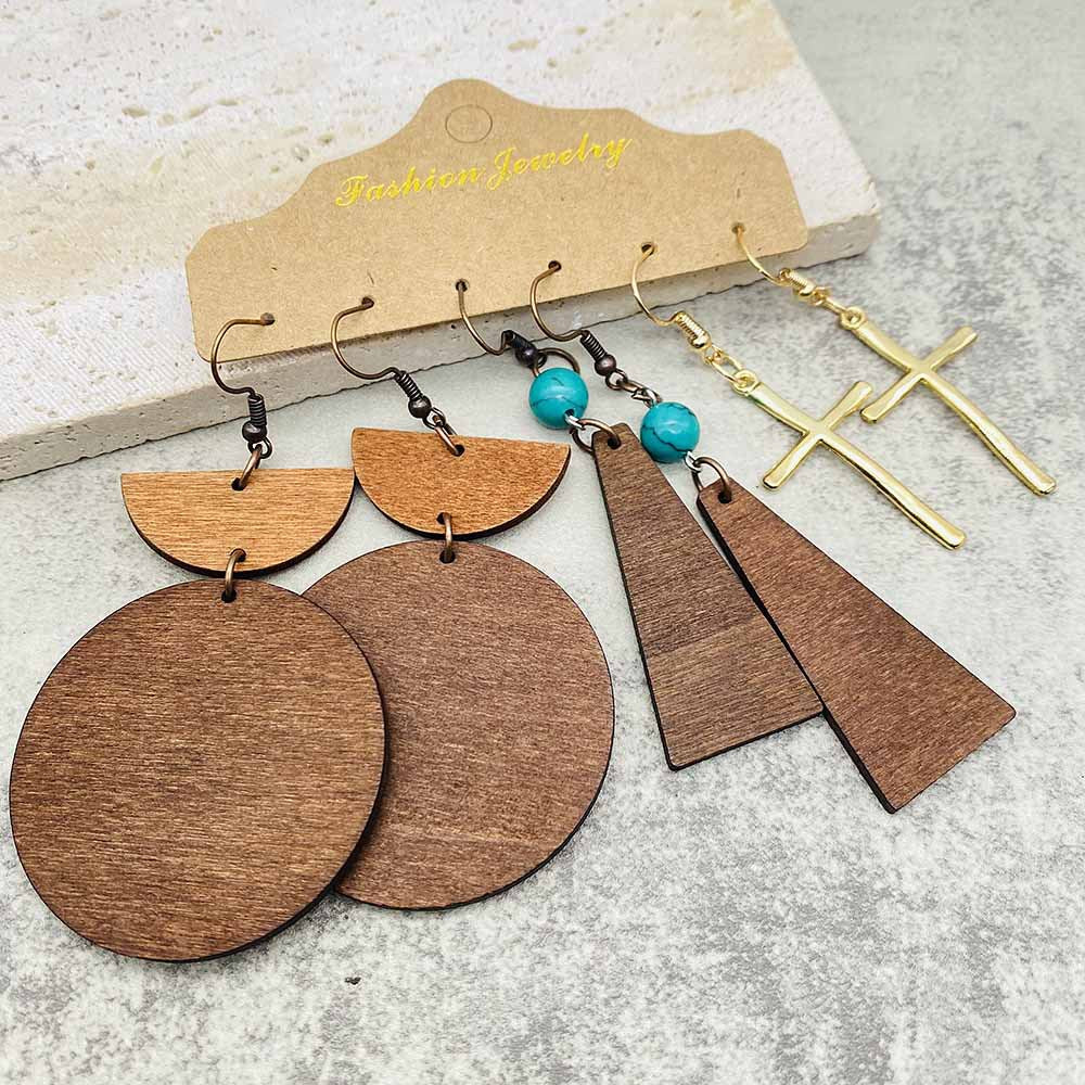 Wholesale Western Cowboy Series Earring Set