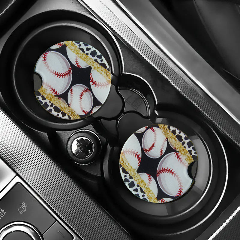 Wholesale Western Sports Style Independence Day Owl Acrylic Coasters Cup Accessories ACC-CA-YiTian001