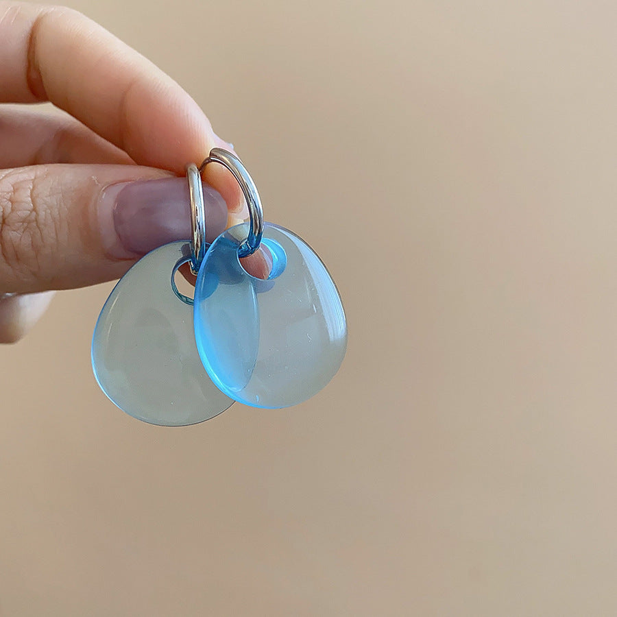 Wholesale Acrylic Round Oval Earrings