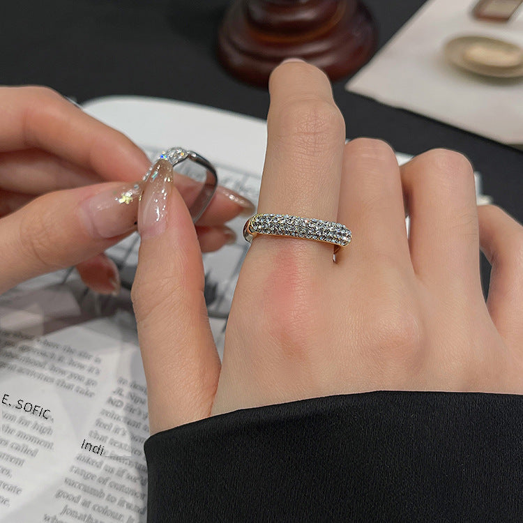 Wholesale Metal Opening  Retro  Ring