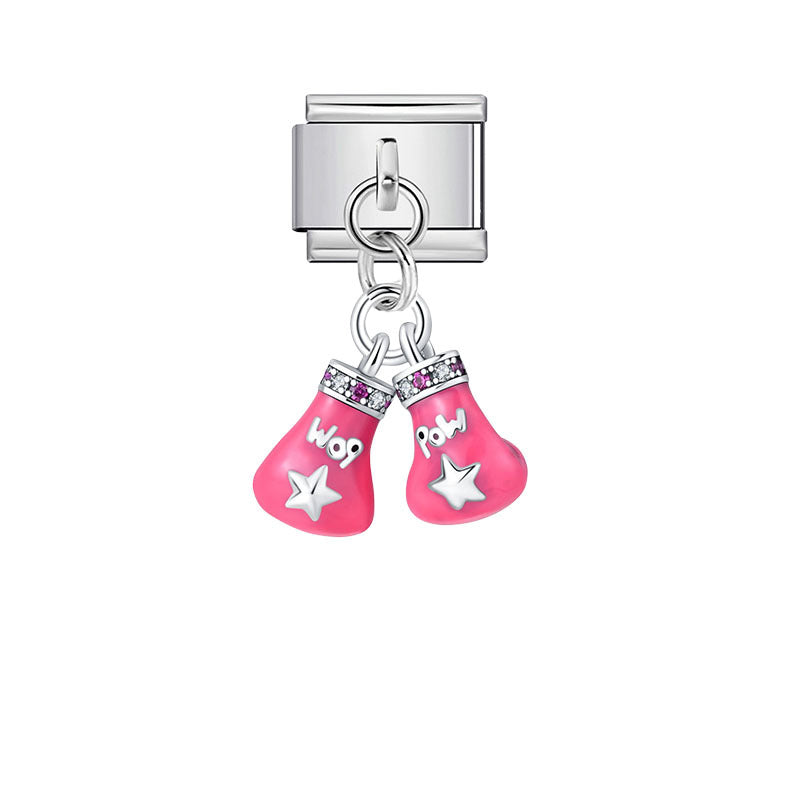 Wholesale Electroplated Alloy DIY Watch Accessories Detachable Combination Pendant for Gift Boutique Resale