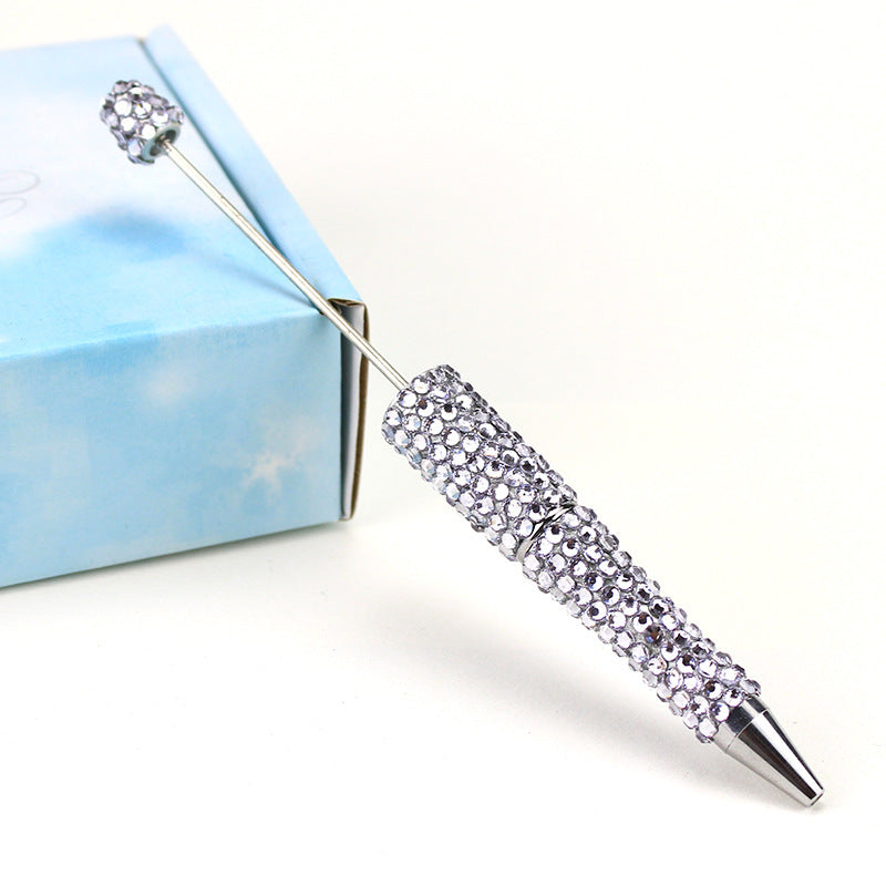 Wholesale diamond  flower beadable pens