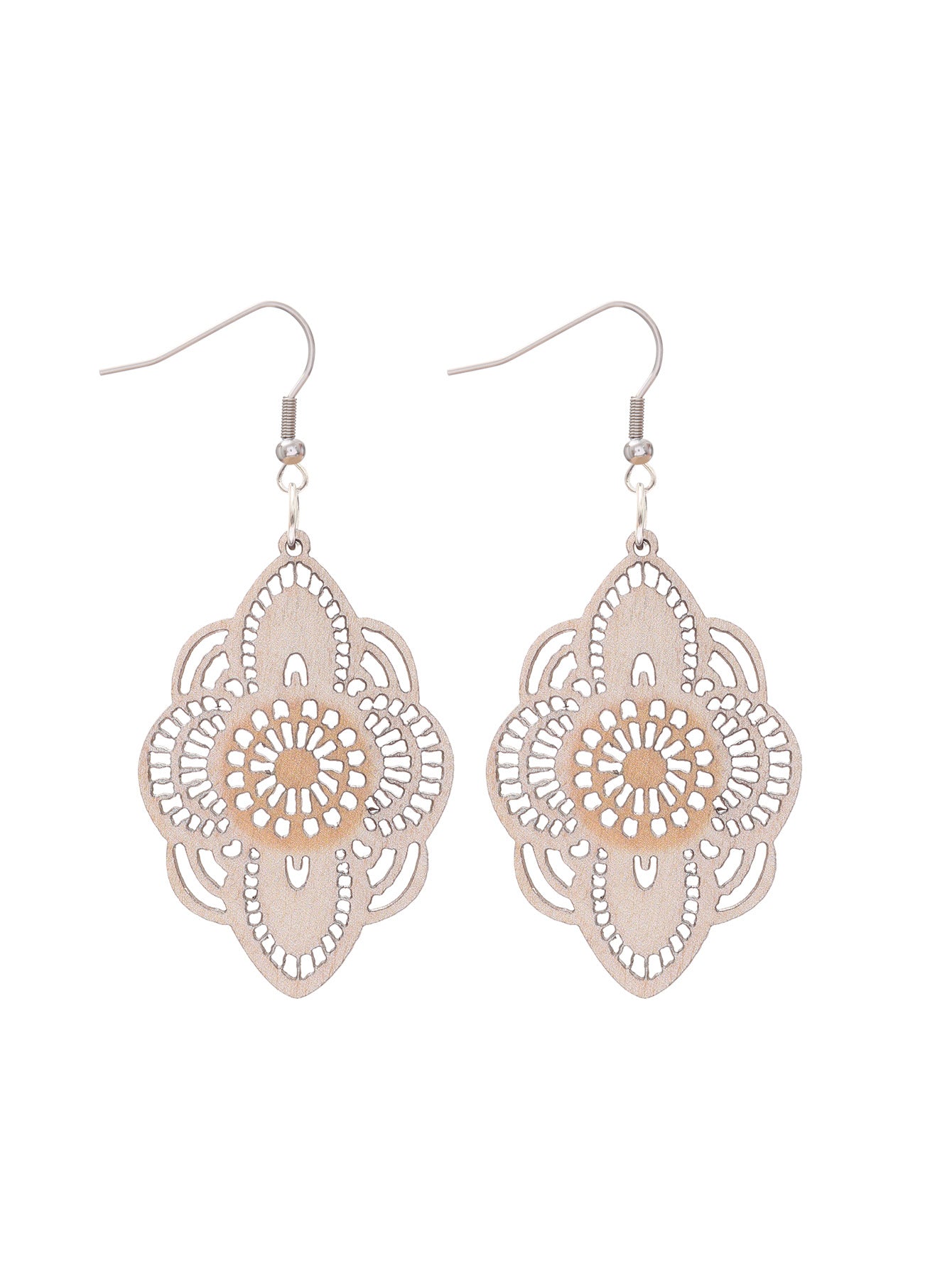 Wholesale  Vintage Carved Pattern Pendant Earrings