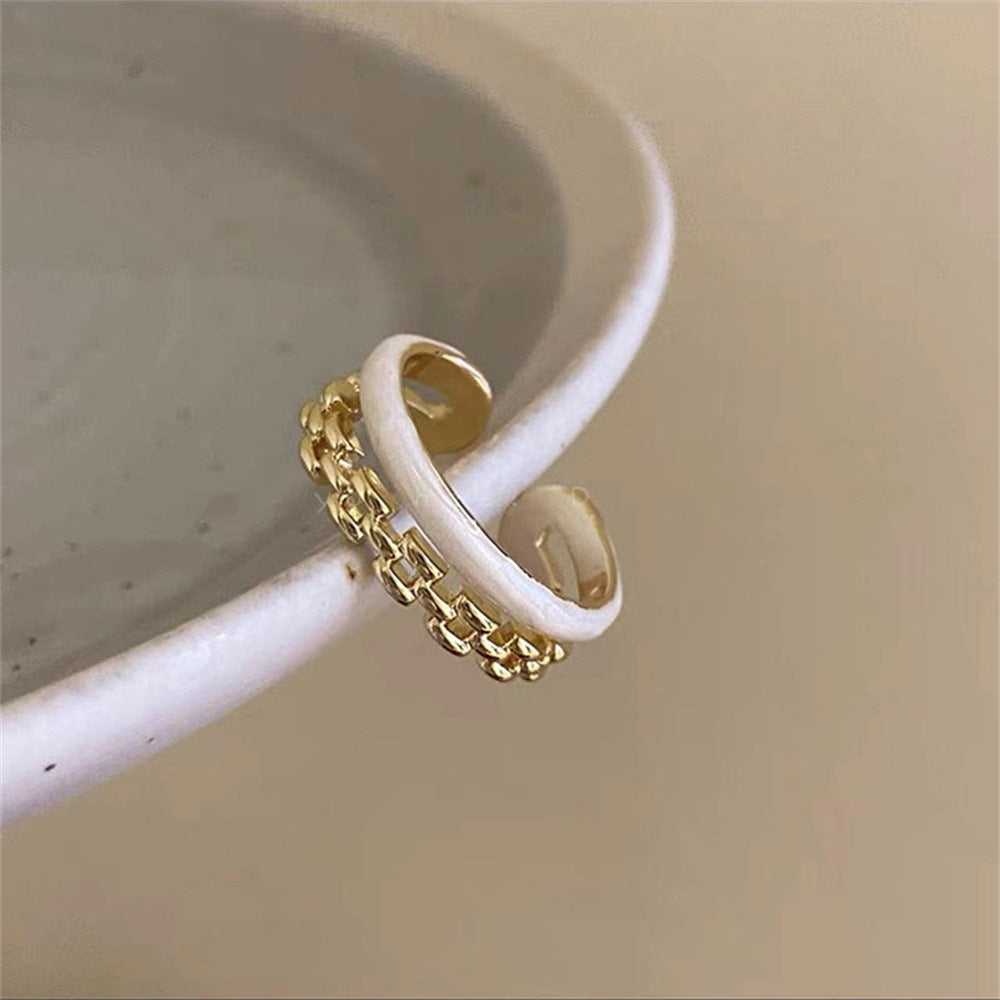 Wholesale Love Zircon Ring Sparkling Diamond Open Index Finger Ring Hearts Rings ACC-RS-Yues002