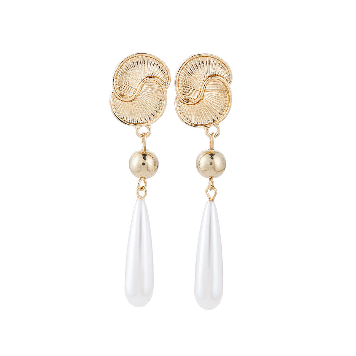 Wholesale Trendy Geometric Hollow Earrings in Zinc Alloy,  Fashion Jewelry Accessory for Resale