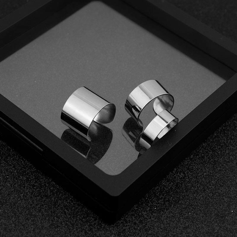 Wholesale Smooth Open Stainless Steel Rings ACC-RS-GouYa003