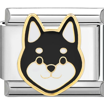 Wholesale Italian Charm Bracelet 9mm DIY Splicing Removable Dog Pet Stainless Steel Composable Bracelet