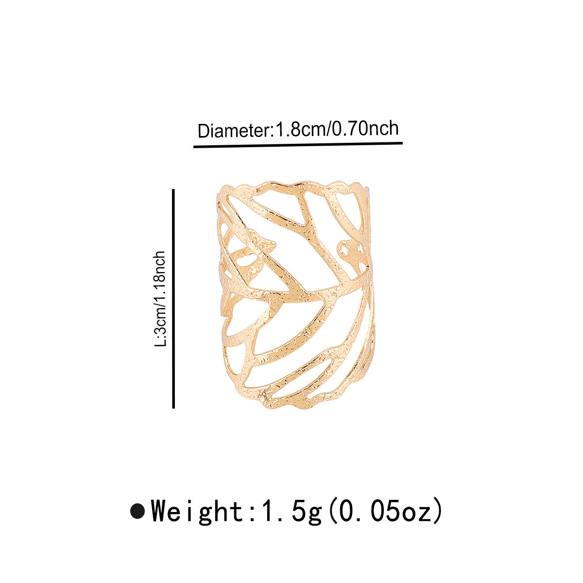 Wholesale Geometric Leaf Cross Opening Bracelet Ring Retro Matchinging Bracelet