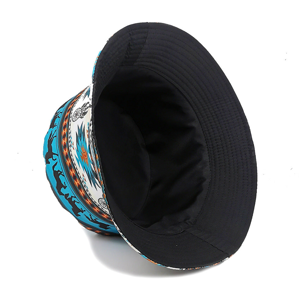 Wholesale Western Style Aztec Pattern Bucket Hat ACC-HT-ShunM005