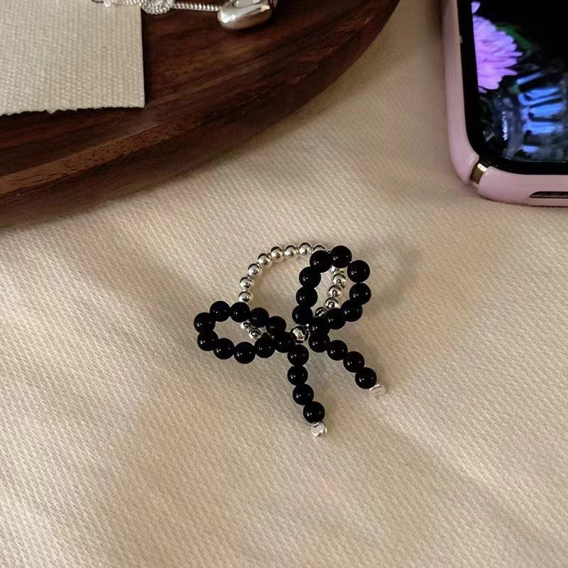 Wholesale Acrylic Flower Ring in Violet Purple - Fashion Accessory for Women,  Cute Stackable Ring,  Boutique Resale Jewelry