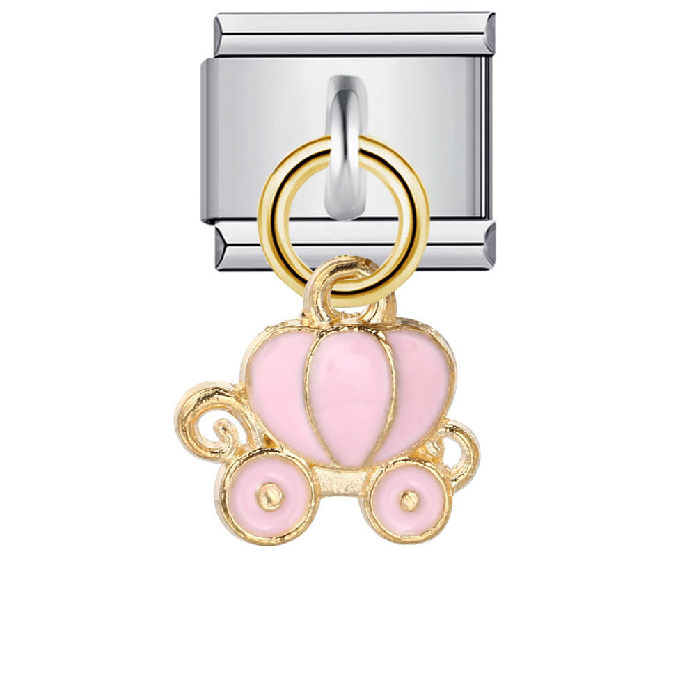 Wholesale Italian Charm Bracelet Single Hook Pendant Series Stainless Steel Composable Bracelet