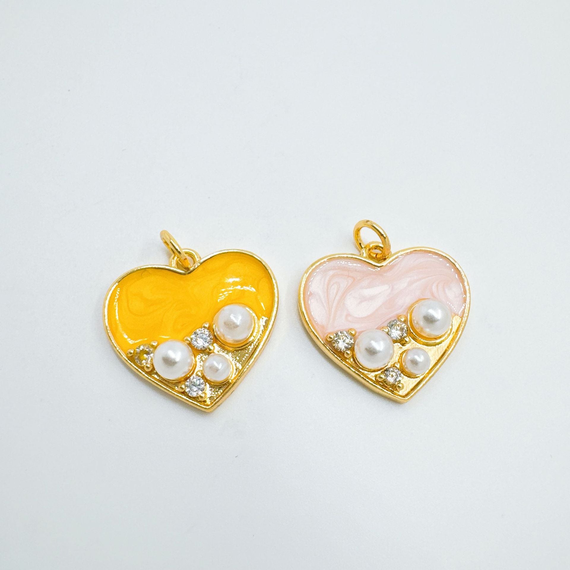 Wholesale Sweet Cool Heart Pendant Necklace Gold Plated Jewelry Accessory Gift