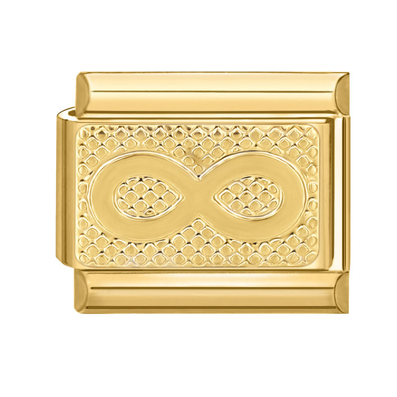 Wholesale Italian Charm Bracelet 9mm DIY Splicing Creative Pattern Stainless Steel Composable Bracelet