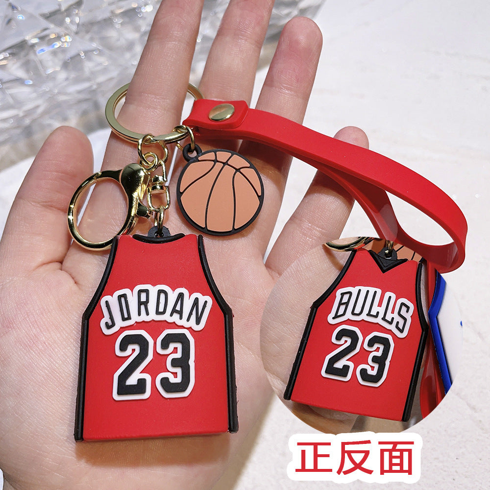 Wholesale Basketball jersey keychain
