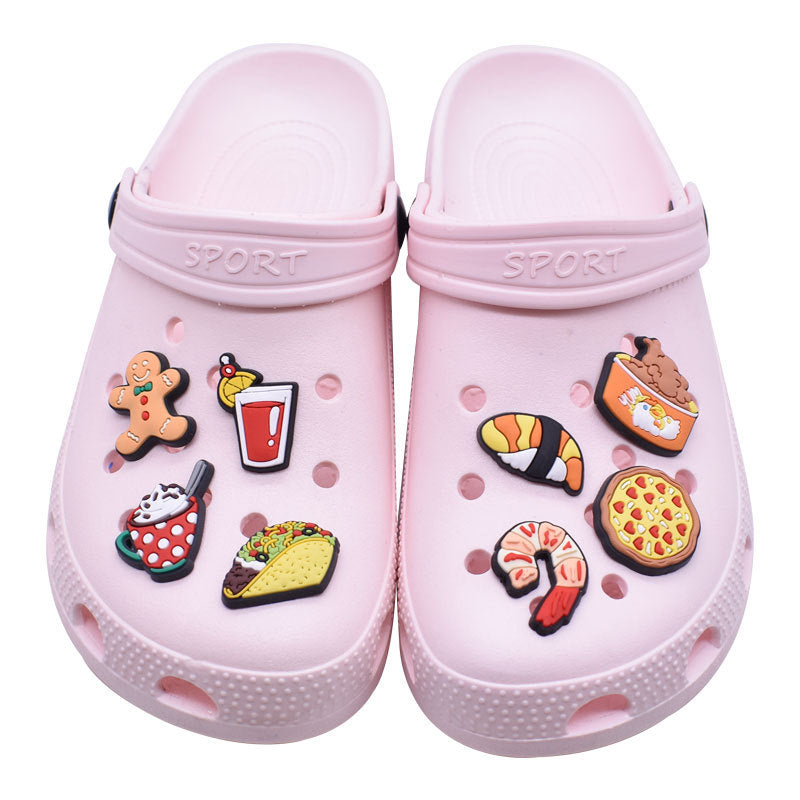 Wholesale  Food Decorations Shoes Accessories Shoes Charms