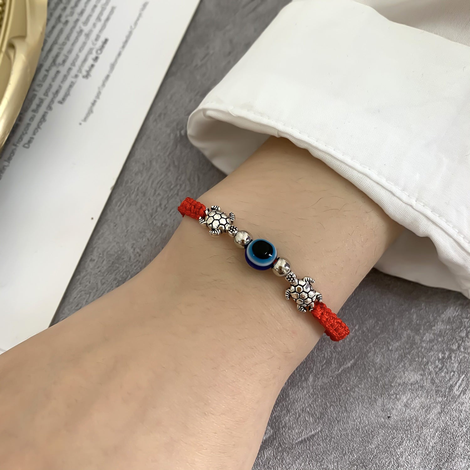 Wholesale Alloy Braided Adjustable Bracelet