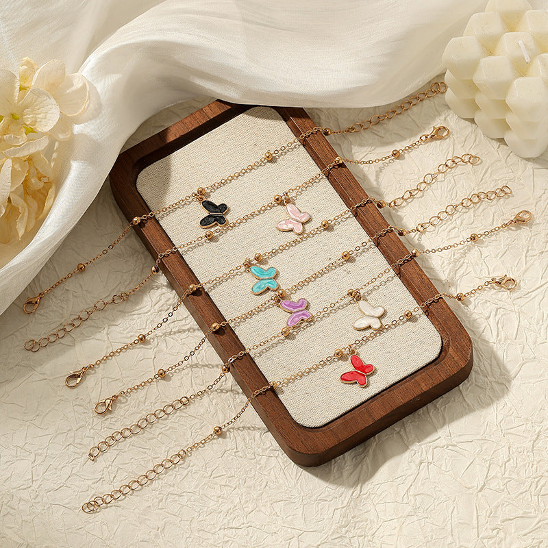Wholesale Butterfly Heart Bracelet