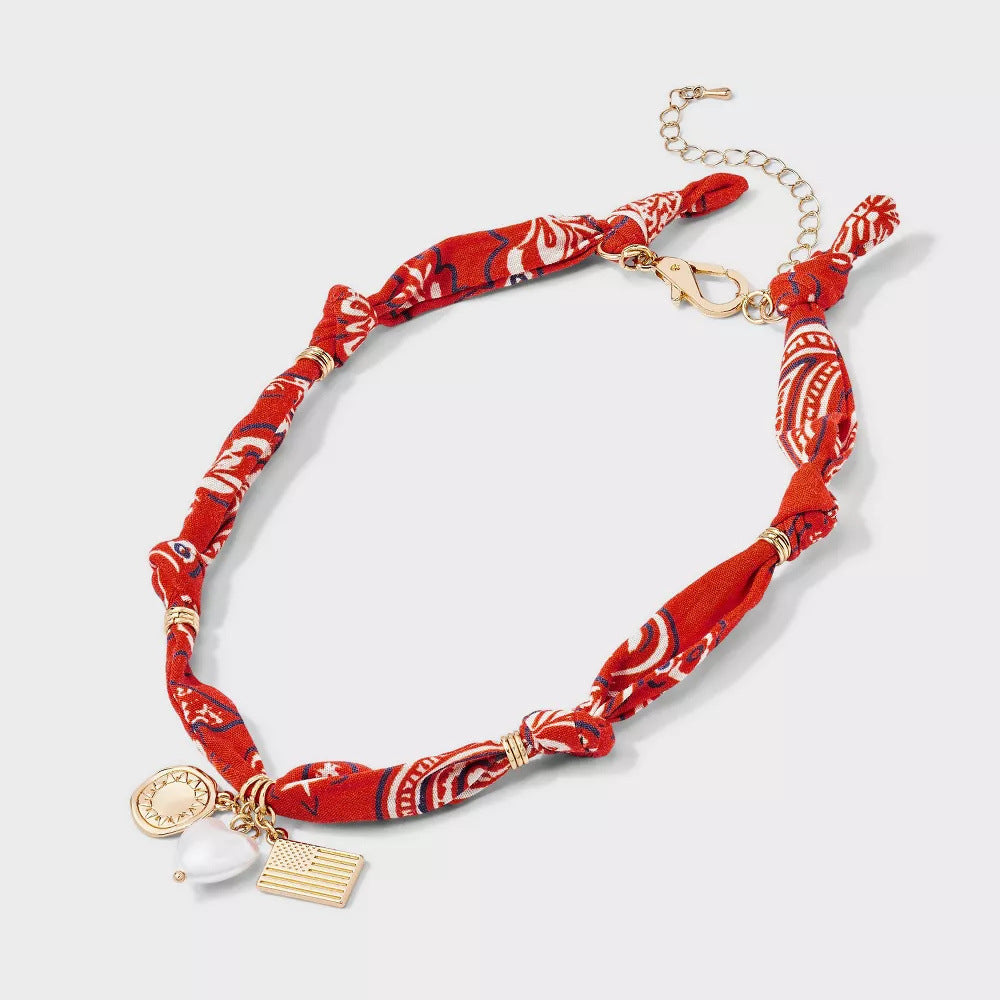 Wholesale Titanium Steel Multi-Pendant DIY Love Zircon Necklace