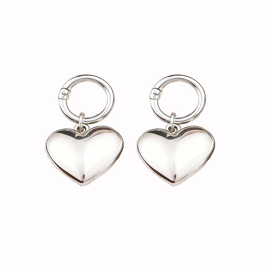 Wholesale Chic Vintage Heart Shoe Buckles Zinc Alloy For Boots DIY Bag Charm Car Key Accessory