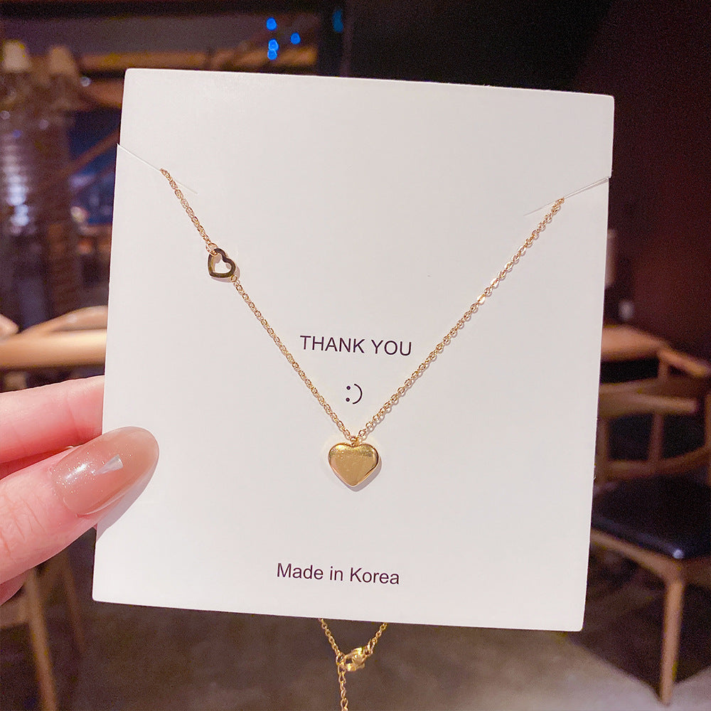 Wholesale Titanium Steel Non-fading Necklace Clavicle Chain Choker Necklace ACC-NE-Xiyue001