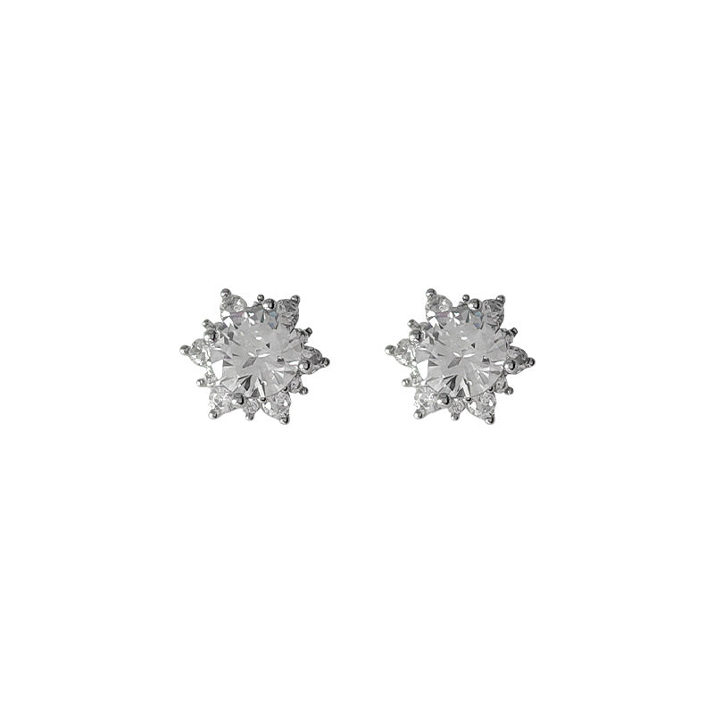 Wholesale micro-inlaid zircon  earrings