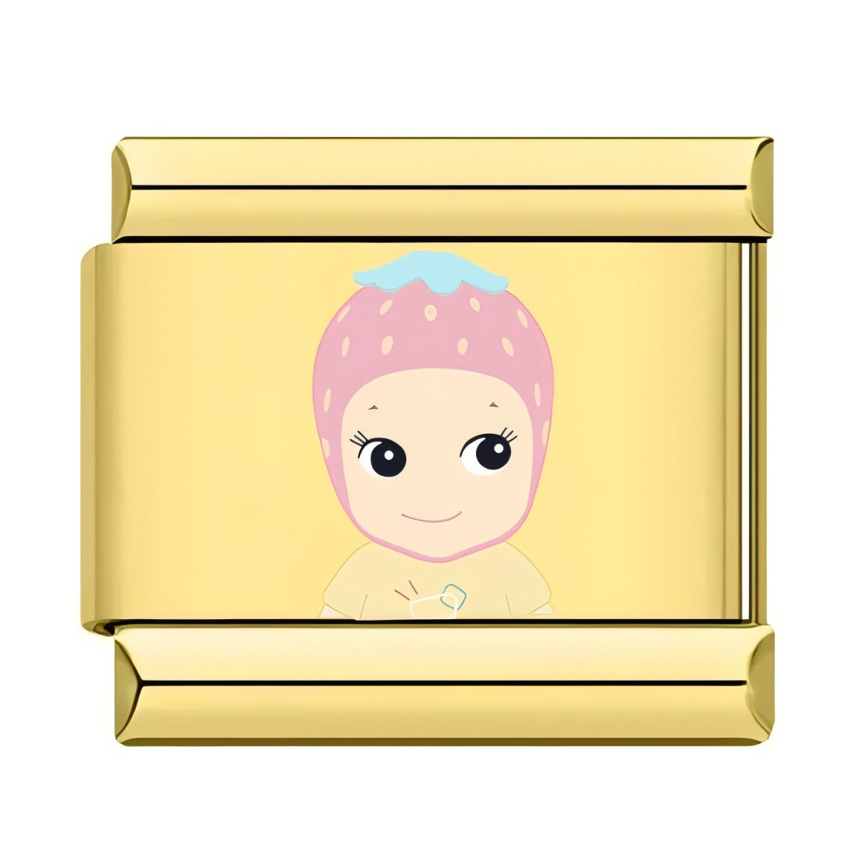 Wholesale 10pcs Italian Charm Bracelet 9mm DIY Splicing Cartoon Cute Stainless Steel Composable Bracelet