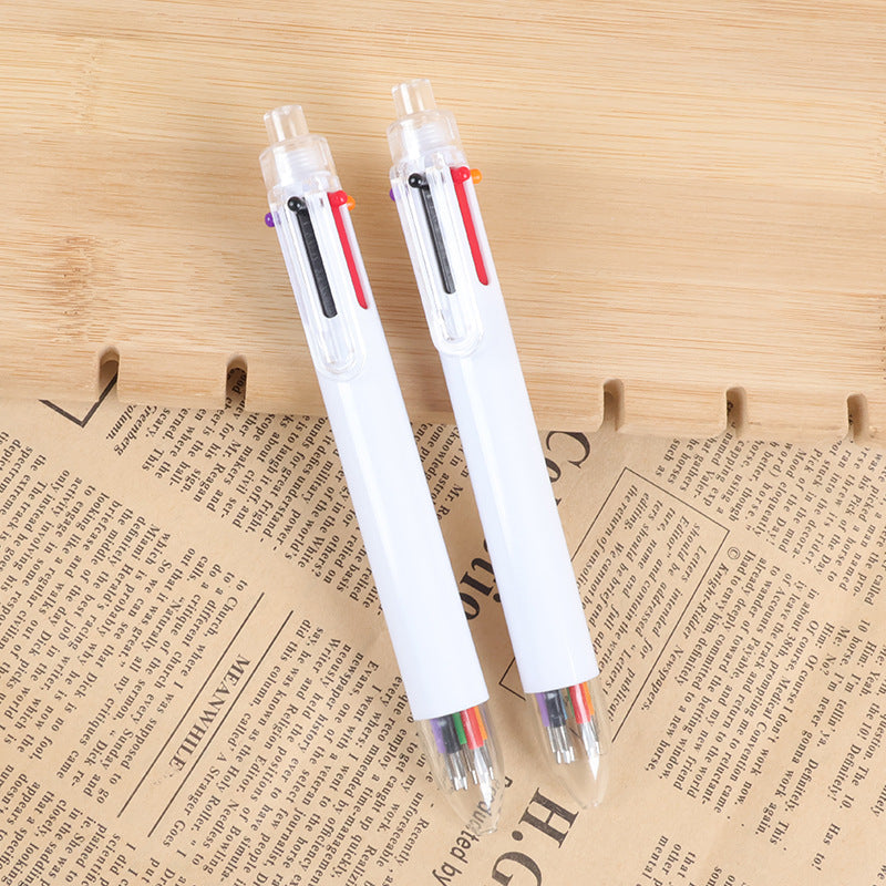 Wholesale Creative Macaron 6 Color Ballpoint Pen