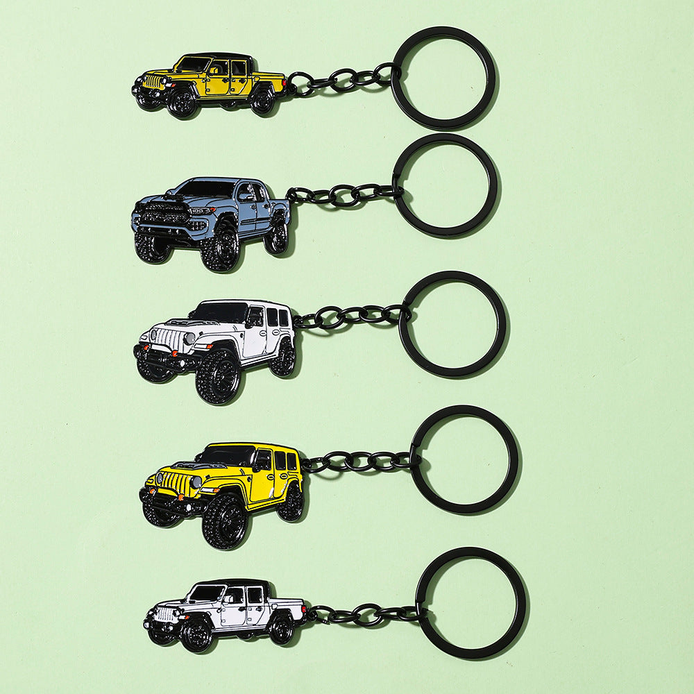 Wholesale  Metal Keychain Pickup Backpack Pendant