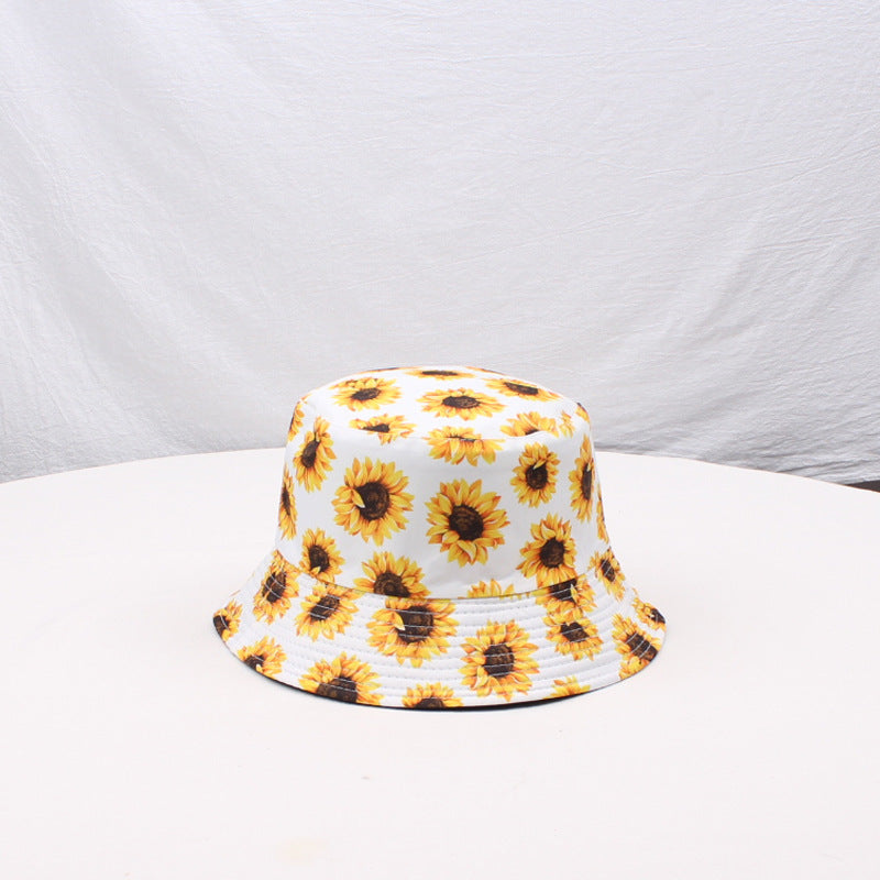 Wholesale  Sunflower Fisherman's Hat  Bucket Hat