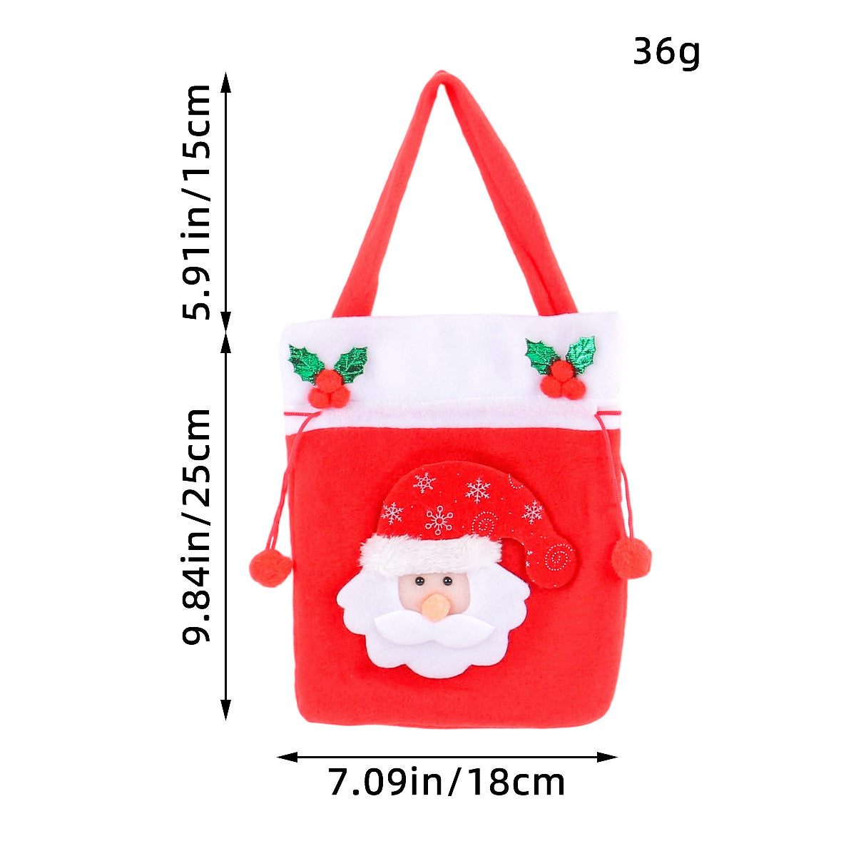 Wholesale Christmas Gift Bag Cute Candy Bag Christmas Decorations