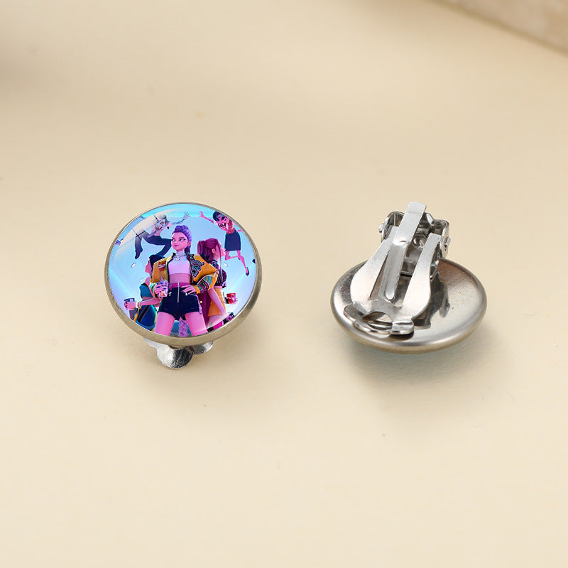 Wholesale  DIY Earrings Painless No-Ear-Piercing Ear Clips kpop