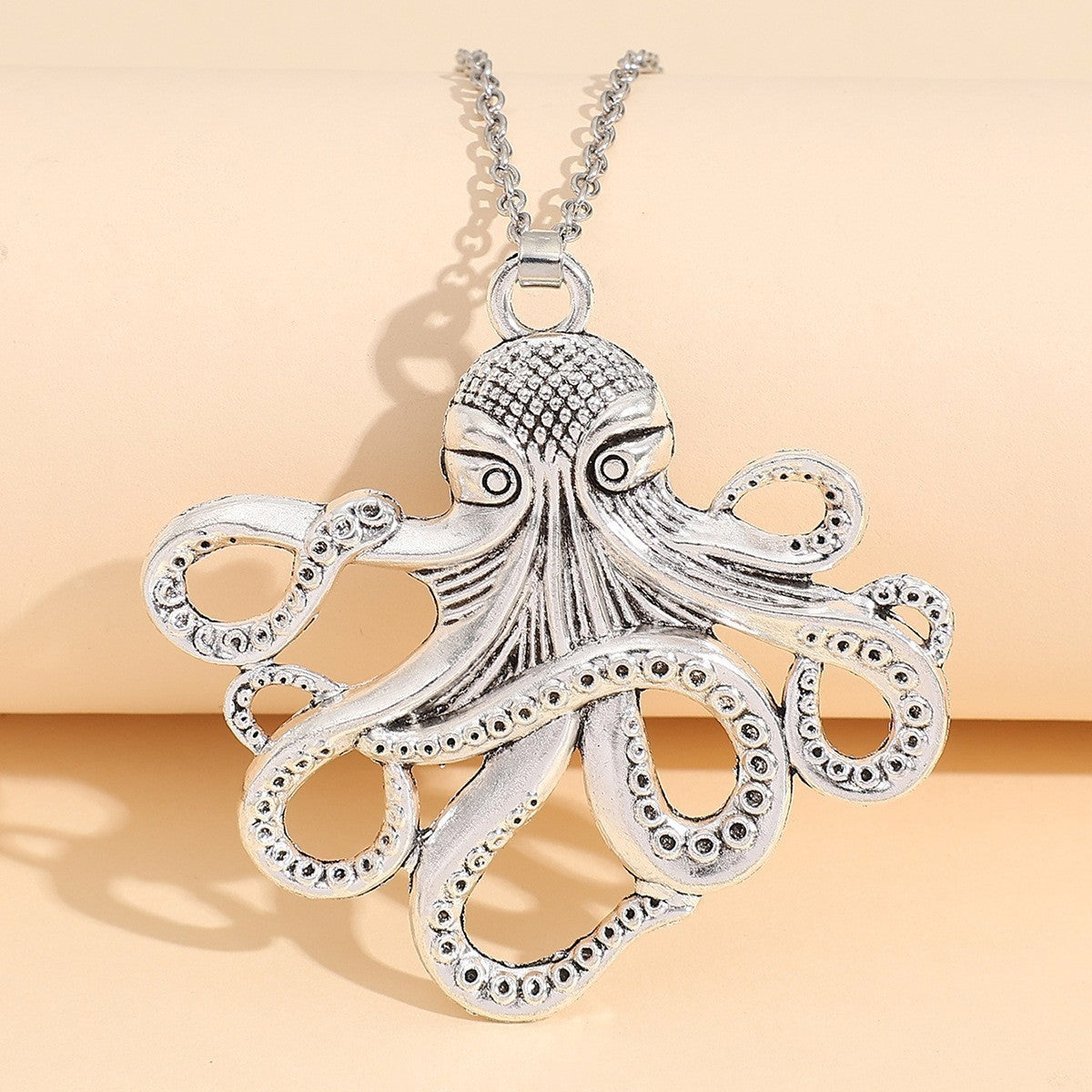 Wholesale  Retro Octopus Pendant Necklace
