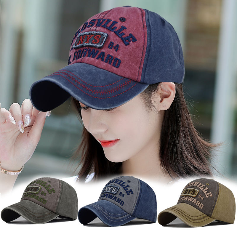 Wholesale Vintage Korean NYS Embroidered Baseball Cap Unisex Black Outdoor Sun Hat Fashion Accessory For Gift Boutique Resale